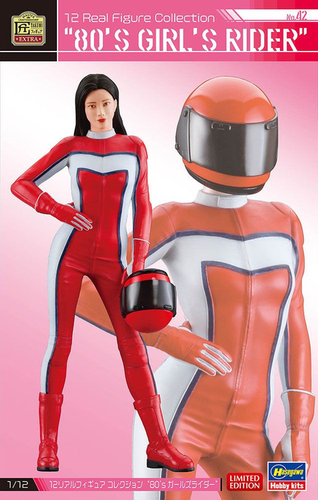 Hasegawa 1/12 12 Real Figure Collection No.42 "80's Girls Rider" Resin Figure Kit