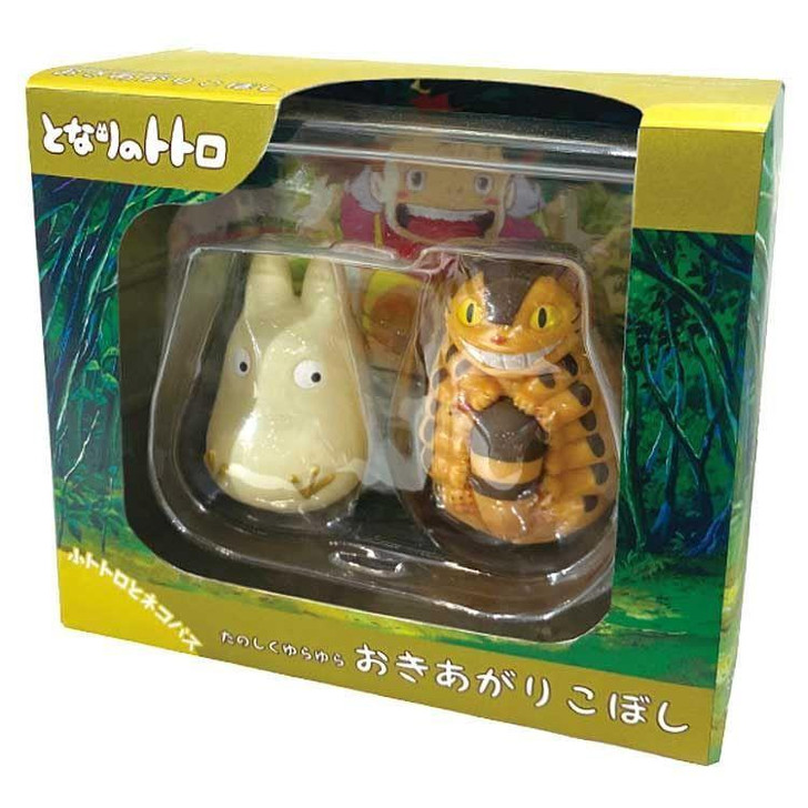 Ensky My Neighbor Totoro Wobbling Roly-Poly Small Totoro And Catbus R 