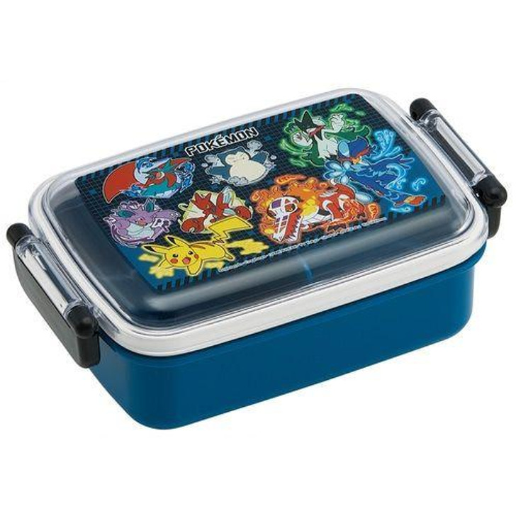 Pokemon Center Original Pokemon Center Antibacterial Dishwasher-Safe Fluffy Lid Tight Lunch Box Rectangular SV25 