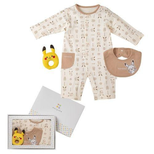 Pokemon Center Monpoke Baby Gift 3-Piece Set