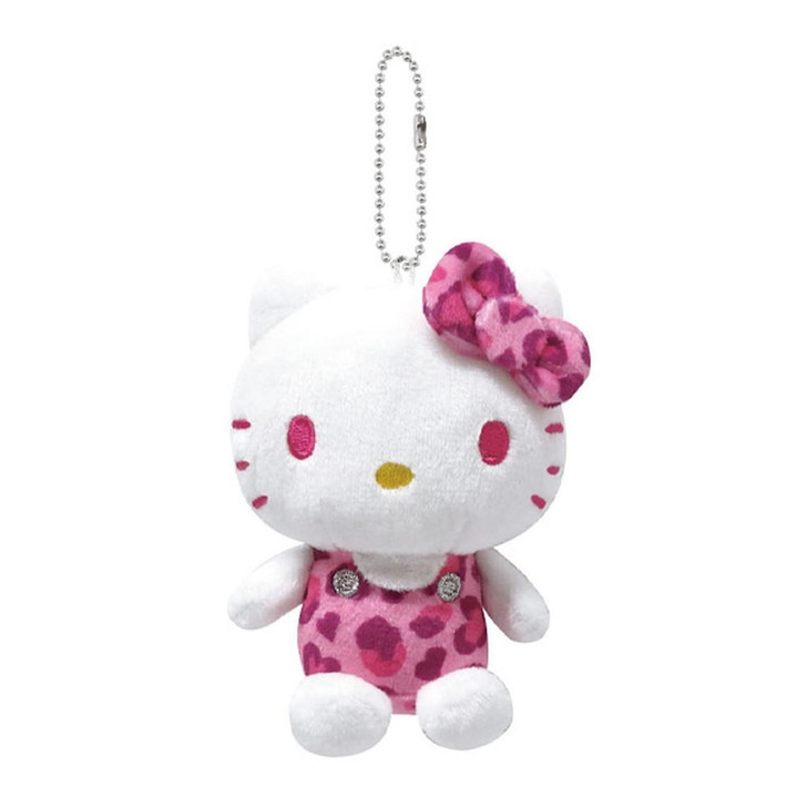 ABS PC Film Trolley Bag With Expansion Bioworld Hello Kitty Pink