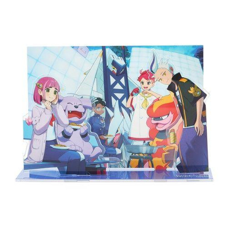 Pokemon Center Original Diorama Acrylic Stand Pokemon Trainers - Snubbull Berry Academy -
