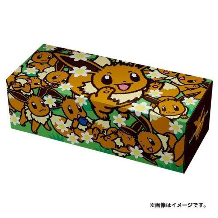 Pokemon Center Original Pokemon Center Pokemon Card Game Long Card Box Eevee Gathering