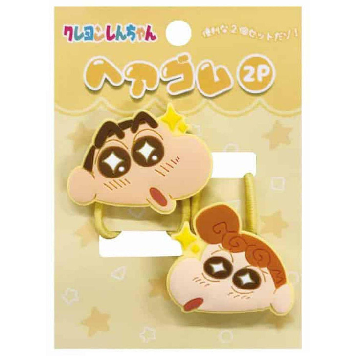  iplanning Crayon Shinchan K3006D Hair Tie 2P Yellow 