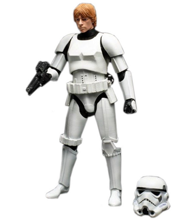 Takara Tomy Disney Star Wars Series Luke Skywalker Stormtrooper 6 Figure 834526 (4904810834526)