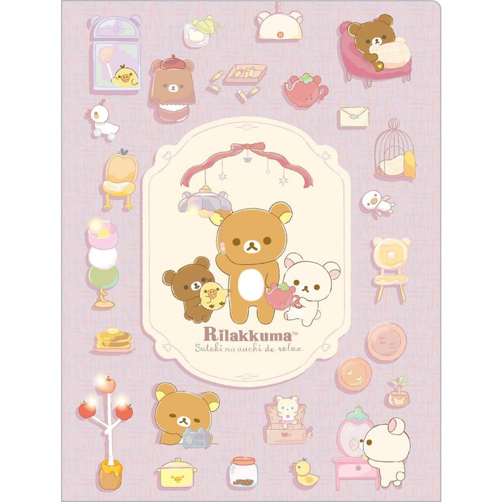  San-x Rilakkuma Rilakkuma Clear Holder 10 PFA 13901 