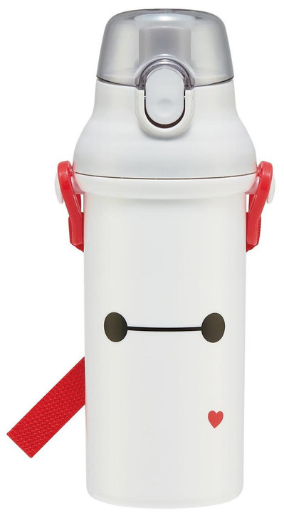  Skater Baymax Direct Drinking Plastic One Touch Bottle 