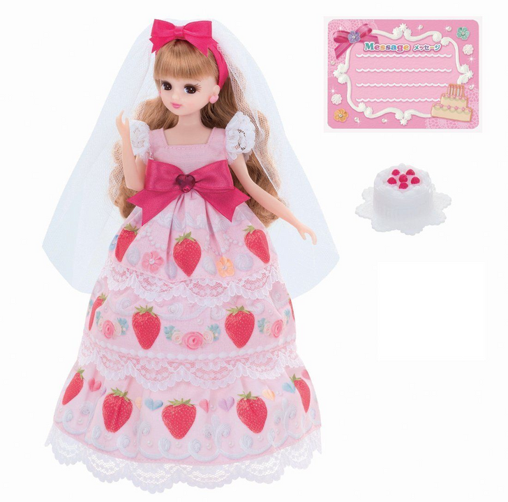 Takara Tomy Licca Doll Birthday Licca Doll Happy Strawberry (843276)