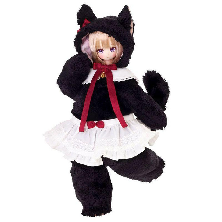 ぬいぐるみ mii Luminous Street: HUG Mii (Black Cat ver.) 1/6 Figure Doll