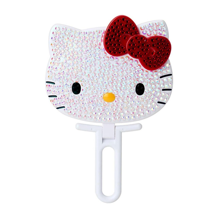 SANRIO HELLO KITTY カットウォールミラー Sanrio Hello Kitty Hand Mirror (Jewel Deco) Mirror 447692