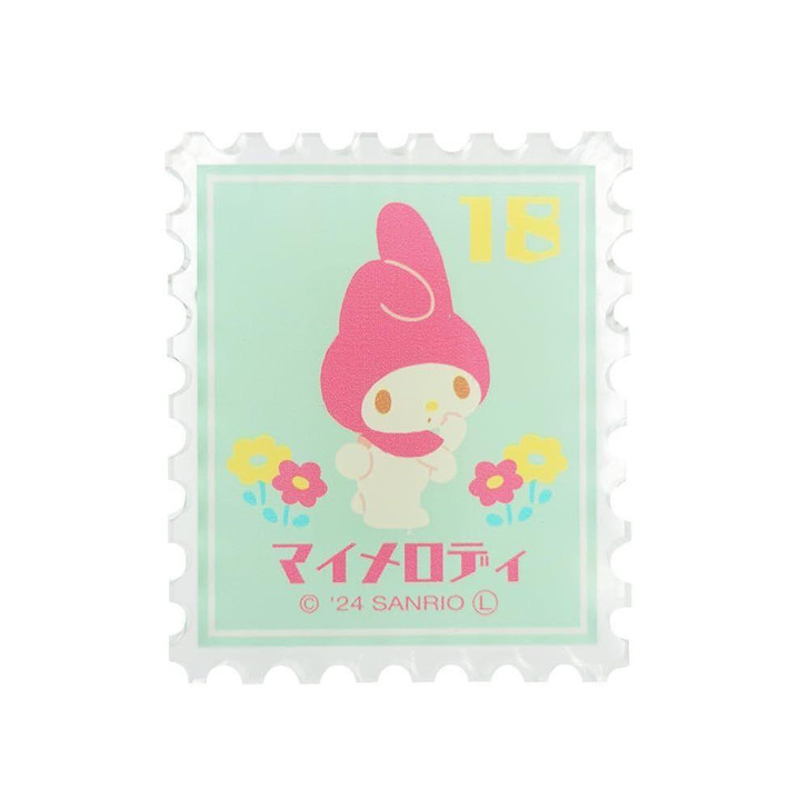  OST Sanrio C Retro Stamp Acrylic Badge My Melody 