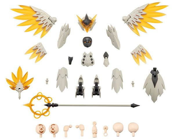 Kotobukiya Megalomaria Unlimited Universe - Metamorphose Unit Exarmor White Eagle Plastic Model