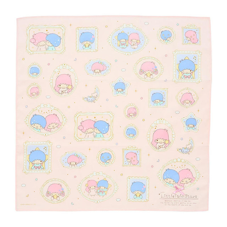  Sanrio LittleTwinStars Handkerchief (Frame Design) 676918 