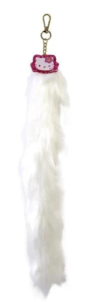  T's Factory Sanrio Fluffy Tail Keychain Hello Kitty 