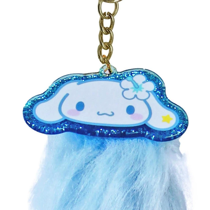  T's Factory Sanrio Fluffy Tail Keychain Cinnamoroll 
