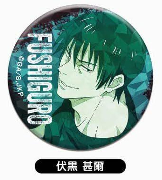  HASEPRO Glittering Can Badge Jujutsu Kaisen Retacolle 08 Toji Fushiguro 
