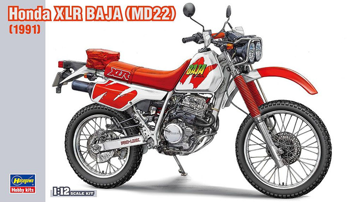 1/12 Honda XLR BAJA (MD22) (1991) Plastic Model