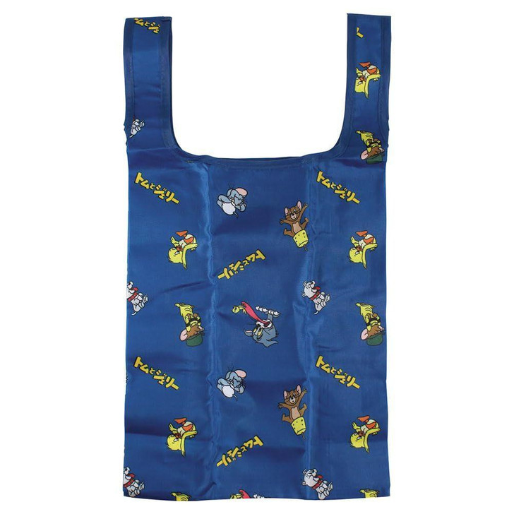 T's Factory Tom And Jerry Carabiner Attached Eco Bag Funny Retro / Blue 