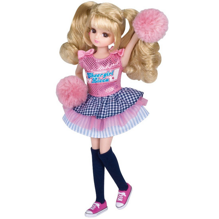 Takara Tomy Licca Doll Pretty Cheer Girl Dress  doll not included  (498612) (4904810498612)