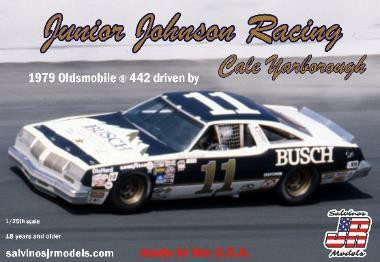 Other Salvinos JR Models 1/25 NASCAR '79 Oldsmobile 442 "Cale Yarborough" Junior Johnson Racing #11 Plastic Model 