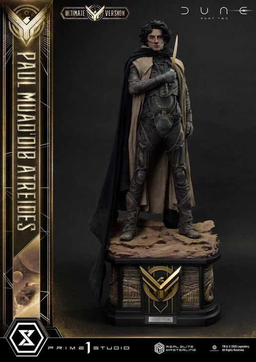  Prime 1 Studio Real Elite Masterline Dune: Part Two Paul Atreides Ultimate Version 1/3 Figure 