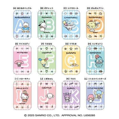 Slide Can Sanrio Characters Alphabet Edition Version 1 Collection