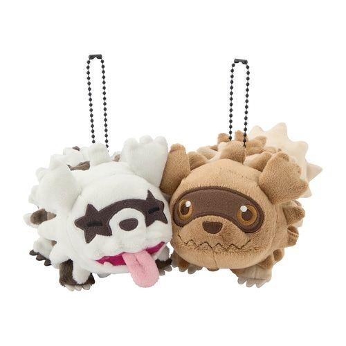 Pokemon Center Original Pair Mascot That Sticks With Magnets    Similar Looking Zigzagoon & Galarian Zigzagoon