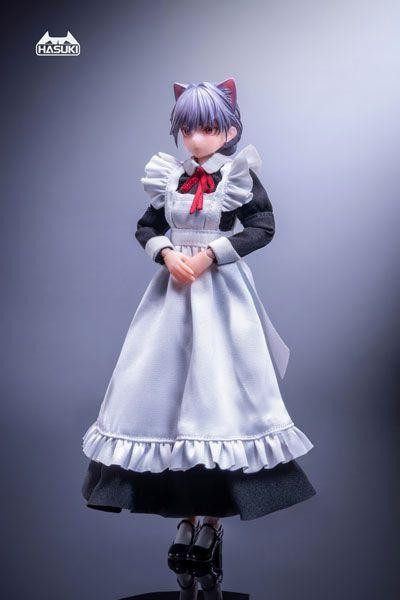 Hasuki メイド銃士 FKEY 1/12 Maid Gunner FKEY Complete Model Action Figure (pocket art Series)