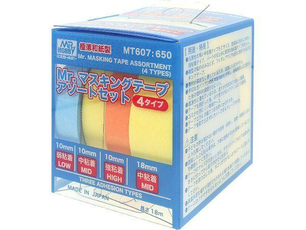  GSI Creos Mr. Masking Tape Assortment Set (4 Types) 