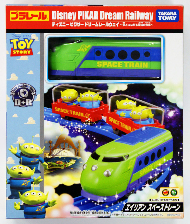 Tomy Pla-Rail Plarail Disney Dream Railway Toy Story Alien Space Train (814542)