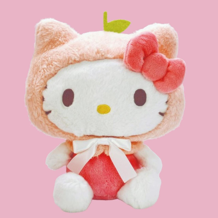  Nakajima Sanrio Pastel Fruits Cape Plush S Hello Kitty 