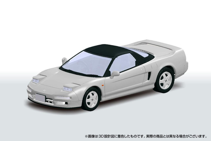 RakuPla Snap Kit No.19-SS Honda NA1 NSX (Sebring Silver) Plastic Model