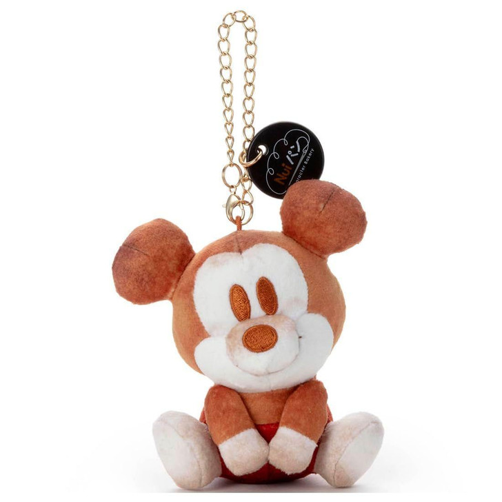  Takara Tomy Nui Punch Chain Strap MC Sitting Mickey Mouse 