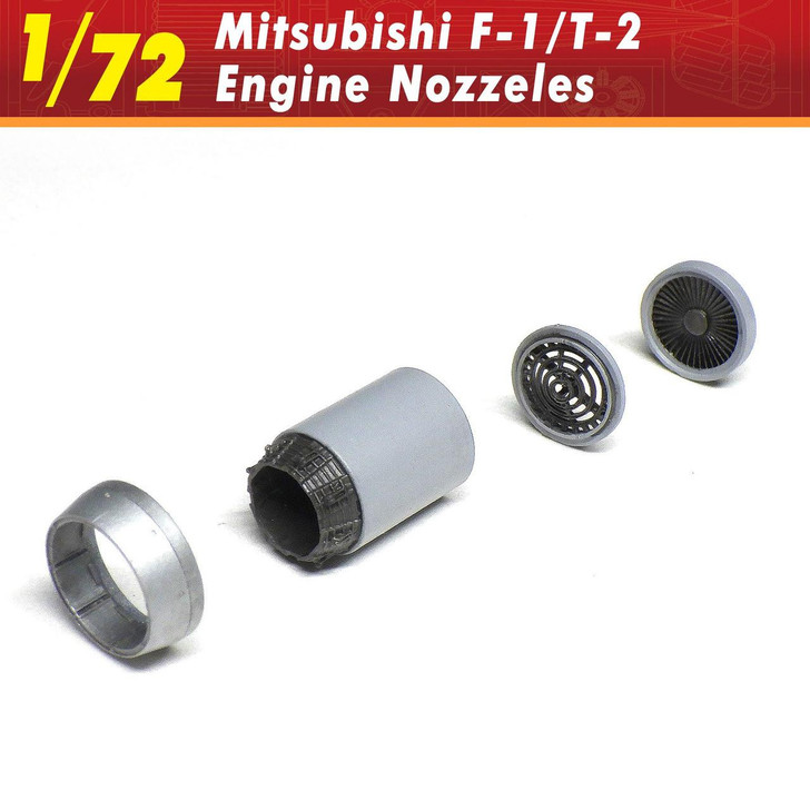 Other 1/72 Mitsubishi F-1/T-2 engine nozzle Plastic Model 