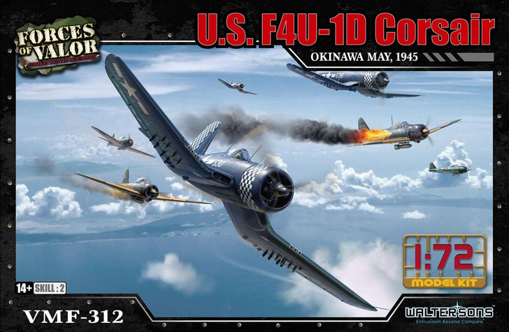  Platz 1/72 US Army F4U-1D Corsair Plastic Model 