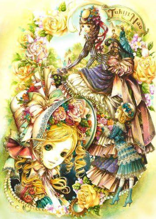  Appleone 500-214 Jigsaw Puzzle 'The Tale of Lucia's Garden' (Nao Tsukiji) (500 Pieces) 