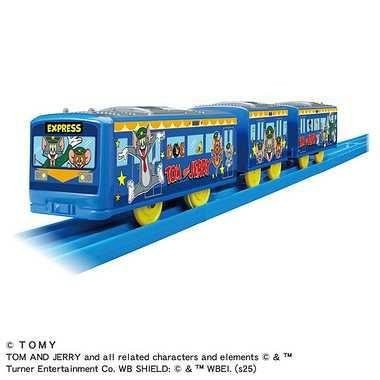  Takara Tomy Plarail Tom and Jerry Wrapping Train 