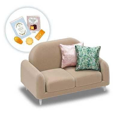 Licca Doll Interior Coordination Sofa Set (Francfranc Collaboration)