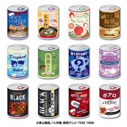  Ensky Detective Conan Mitamemo Can Badge (BOX 12 Pcs.) 