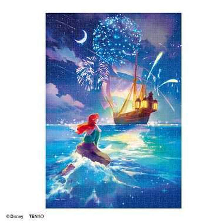 Tenyo DSG-500-656 Jigsaw Puzzle Fireworks on the Ocean (Ariel) Gyutto (500 pcs.)
