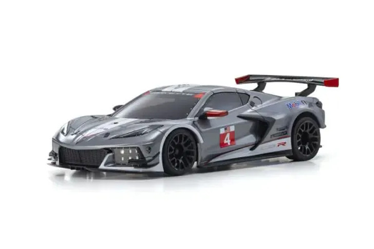 Kyosho MZP244GMW ASC MR04W-MM CHEVROLET® CORVETTE® C8.R Gunmetal / White