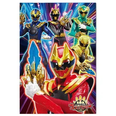 Tenyo MK-96-643 Children's Jigsaw Puzzle No.1 Sentai Gozyuger (96 pcs.)