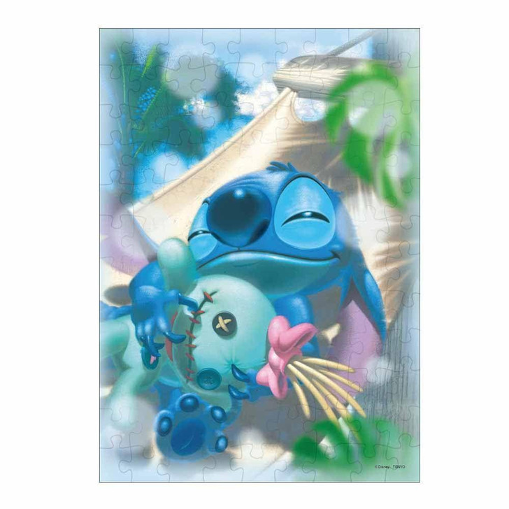 Tenyo Jigsaw Puzzle Zzz in the hammock... (108 Pieces) 