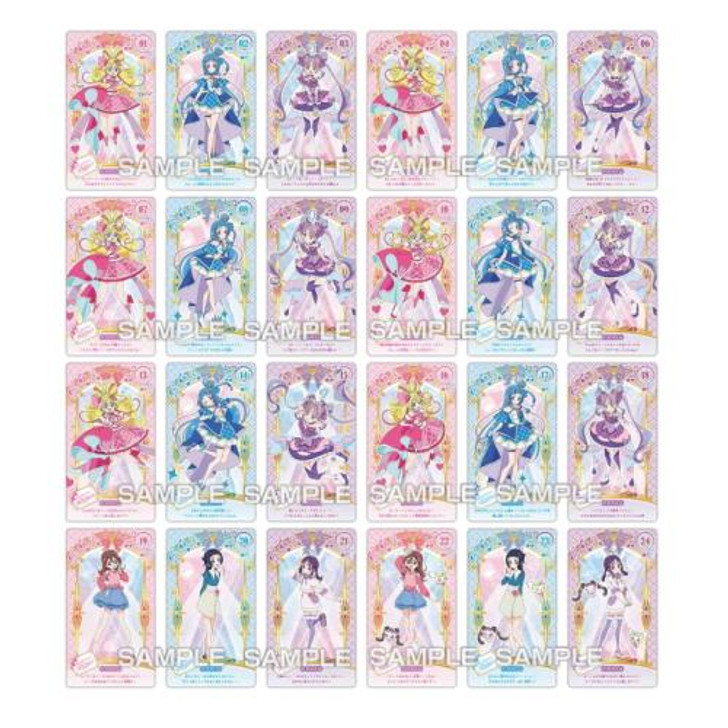  Ensky You And Idol Pretty Cure Fortune-telling Card Gum (BOX 20 Pcs.) 