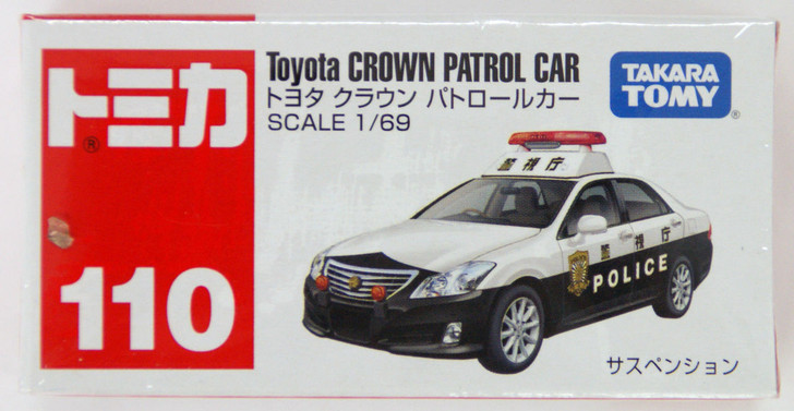 Takara Tomy Tomica 110 Tyota Cown Patrol Car (Police) 392705