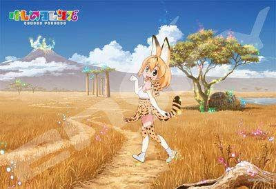 Ensky 300-1182 Jigsaw Puzzle Kemono Friends Serval in Savanna (300 Pieces) 
