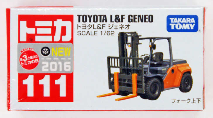 Takara Tomy Tomica 111 Toyota L&F Geneo 859918