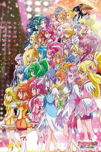  Ensky 500-L152 Jigsaw Puzzle Pretty Cure All Stars New Stage 2 (500 Pieces) 