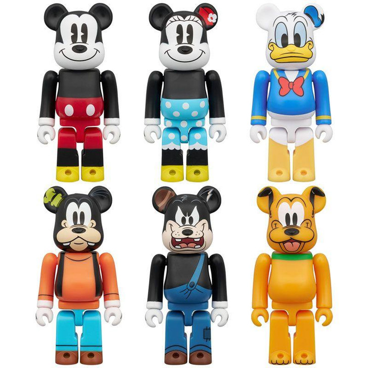 BE@RBRICK Chase Mickey Mouse & Friends (BOX 12Pcs)
