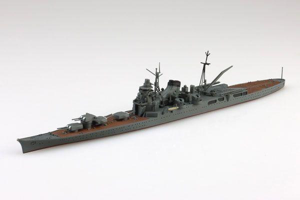 Aoshima 1/700 Waterline No.332 Imperial Japanese Navy Heavy Cruiser Chikuma Plastic Model